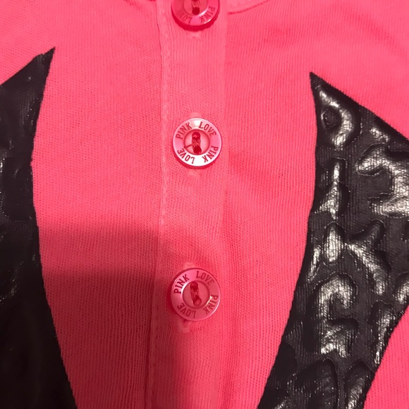 NWT VICTORIA SECRET PINK YANKEE TOP - Picture 4 of 7